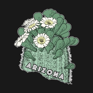 Arizona State Flower - Saguaro Cactus T-Shirt