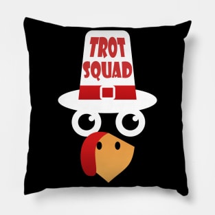 Turkey Trot Squad Pillow