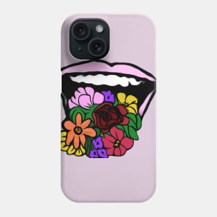 Big Flower Smile Phone Case