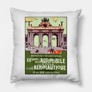 1913 Transportation Exposition Pillow