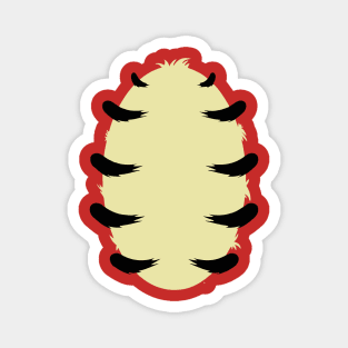 Tiger Belly Costume Halloween Magnet