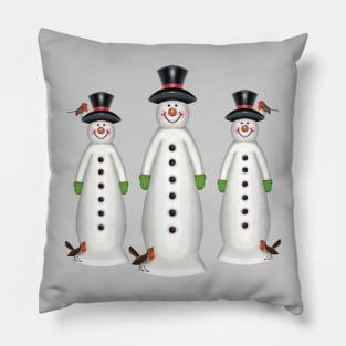 The Snowmen Pillow