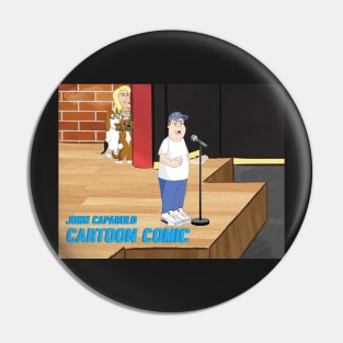 John Caparulo is CARTOON COMIC Pin