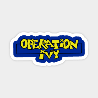 Operation Ivy Classic Yellow Magnet