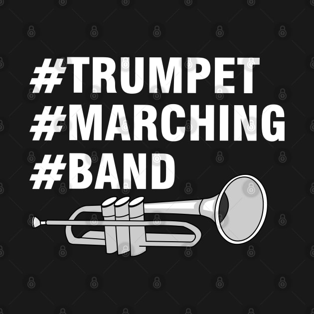 Trumpet Marching Band by Barthol Graphics