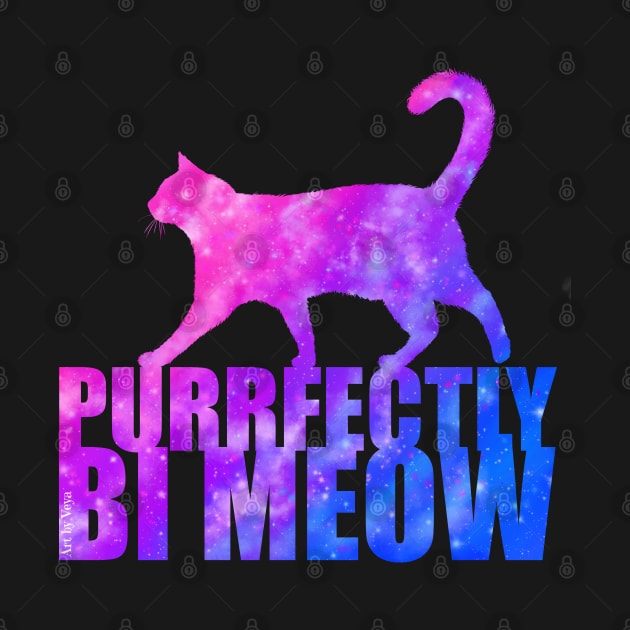 Purrfectly Bi Meow by Art by Veya