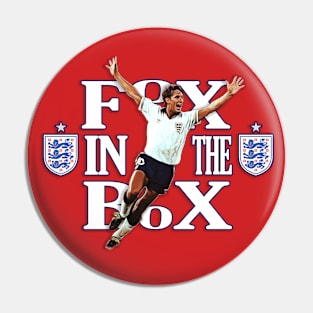 Gary Linkeker - FOX IN THE BOX Pin