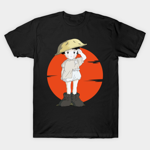 Get Wallpaper Setsuko Salute Grave Of The Fireflies T Shirt Teepublic De For Android