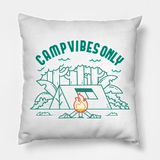 Camp Vibes Only Pillow