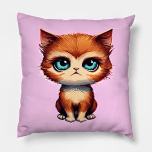 Cute Adorable Kitten Pillow