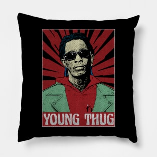 Young Thug Pop Art Style Pillow