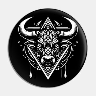 Taurus zodiac sign Pin