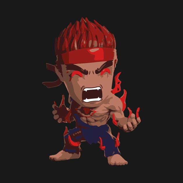 evil ryu by Trontee