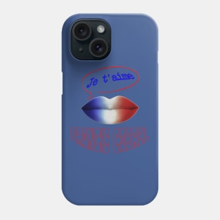 JE TAIME FRANCIS CABREL Phone Case