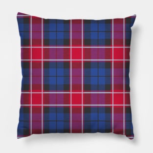 Graham Of Menteith Pink Plaid Tartan Scottish Pillow