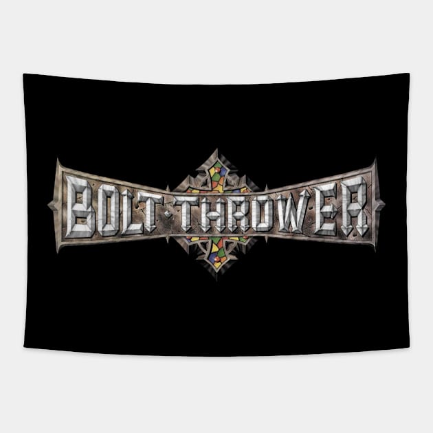 BOLT THROWER NEUROLOGICAL Tapestry by pertasaew