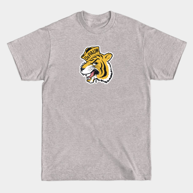 Disover Restored DePauw Tiger Mascot Design - Depauw - T-Shirt