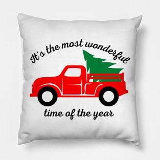 IT'S THE MOST WONDERFUL TIME OF THE YEAR Pillow