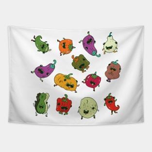 Pugs Vegetable Tapestry