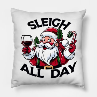 Sleigh All Day Pillow