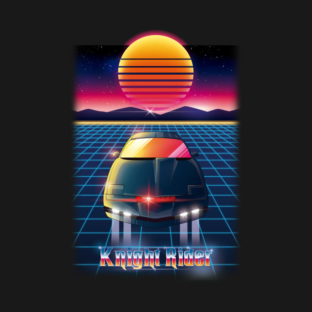 Knight Rider 80's - Knight Rider - T-Shirt | TeePublic