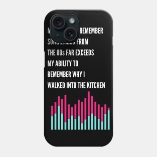 Themed Gag Gift for Someone Who Loves 80s Phone Case