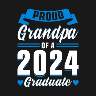 Proud Grandpa of a 2024 Graduate T-Shirt