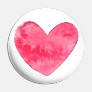 pink heart Pin