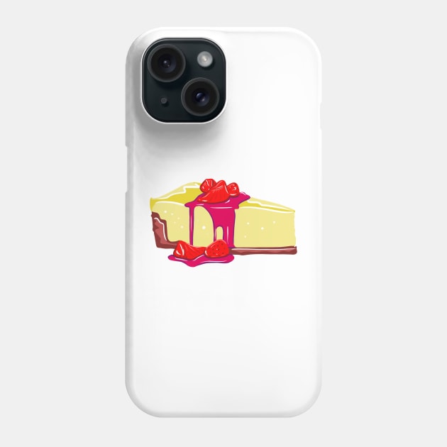 Cheesecake Phone Case by trippyart