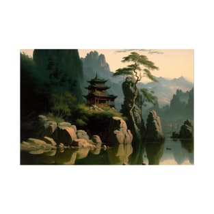 Ancient Chinese Landscape T-Shirt