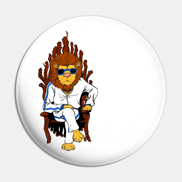 Chill Lion Pin by jamacfarlane