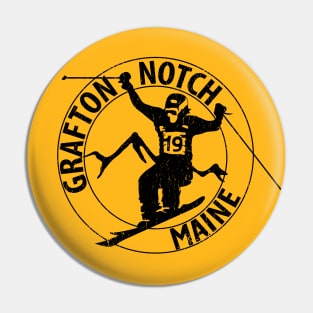 Grafton Notch Downhill 1978 Pin