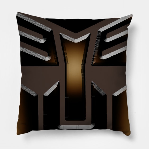 transformers Pillow by HornArt