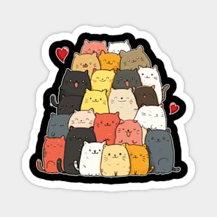 Cat Anime Merch Neko-inspired Magic Magnet