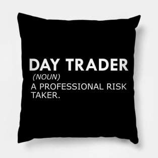 Day Trader Definition Pillow