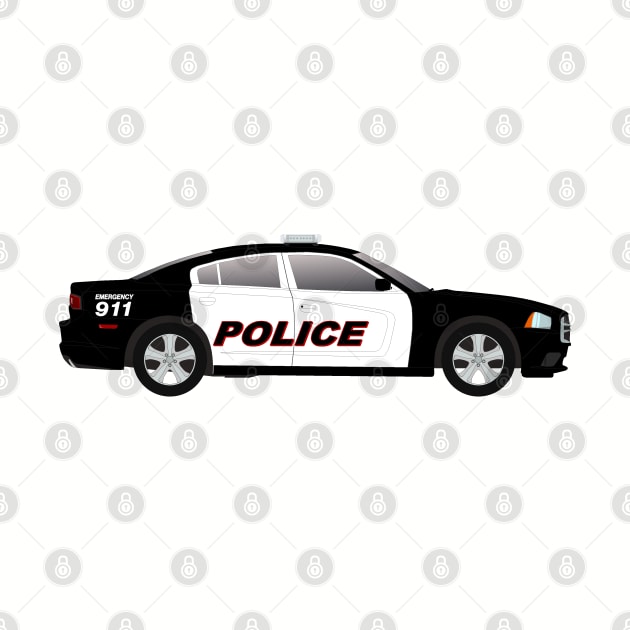 USA Police Car by BassFishin