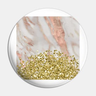 Marble gold rush Pin