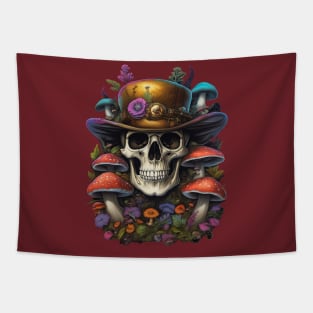 shroomy skull VI Tapestry