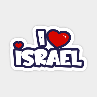 I Love Israel Magnet