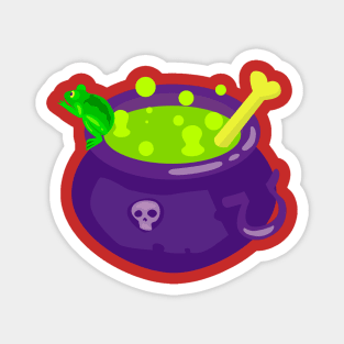 Halloween Witches brew Magnet