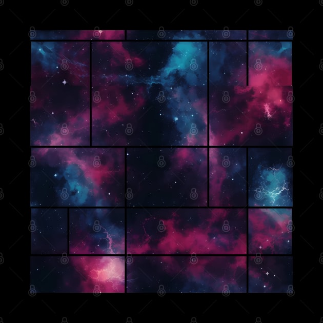 Unfathomable Abyss - Infinite Space Seamless Pattern by nelloryn