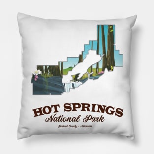 Hot springs national park Pillow