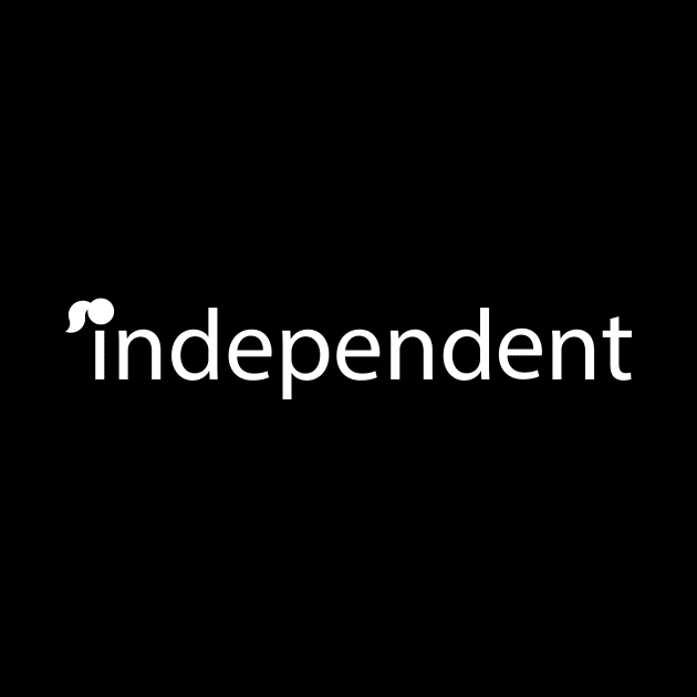 independent fun text design by BL4CK&WH1TE 