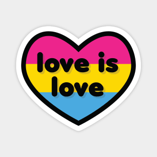 Love is love [Pansexual] Magnet