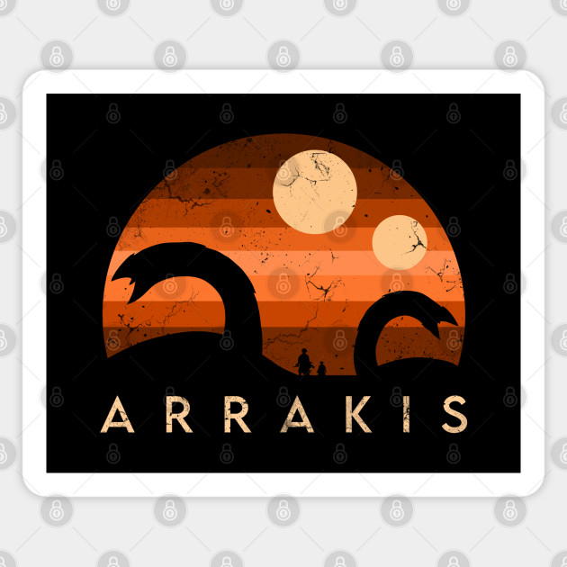 Arrakis v2 (Aged) - Dune - Sticker