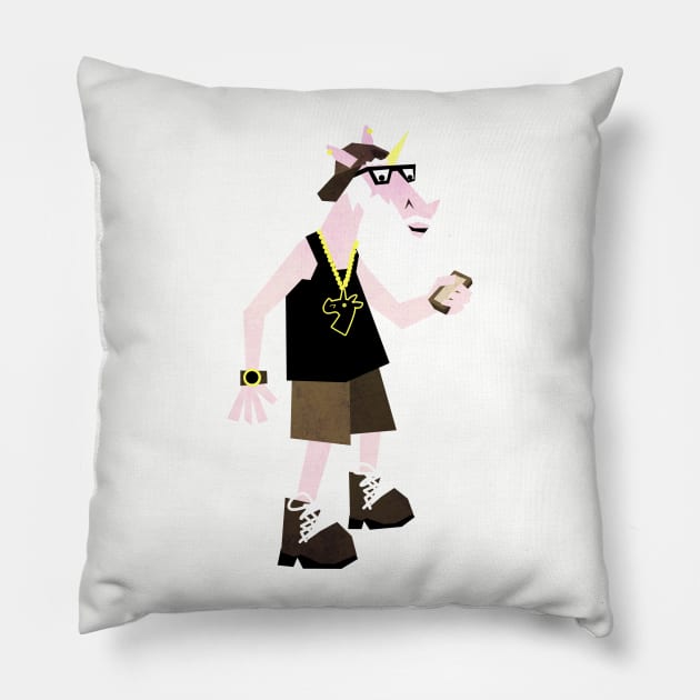 Hip Senior Unicorn Pillow by Thatssounicorny