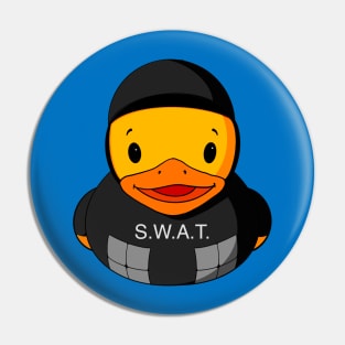 Swat Police Rubber Duck Pin