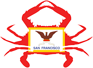 San Francisco Flag Magnet