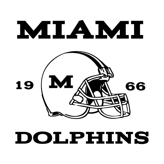 Miami dolphins est 1966 by Cahya. Id