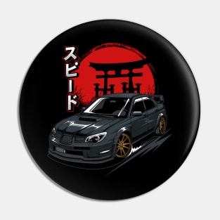 Subaru STI Black Pin